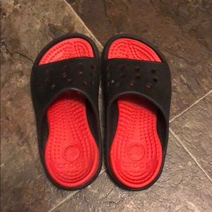Croc sandals